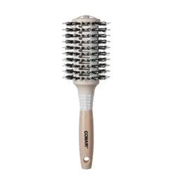 Conair Ceramic Wood Vented Boar Bristle Round Hair Brush - Large Barrel - All Hair