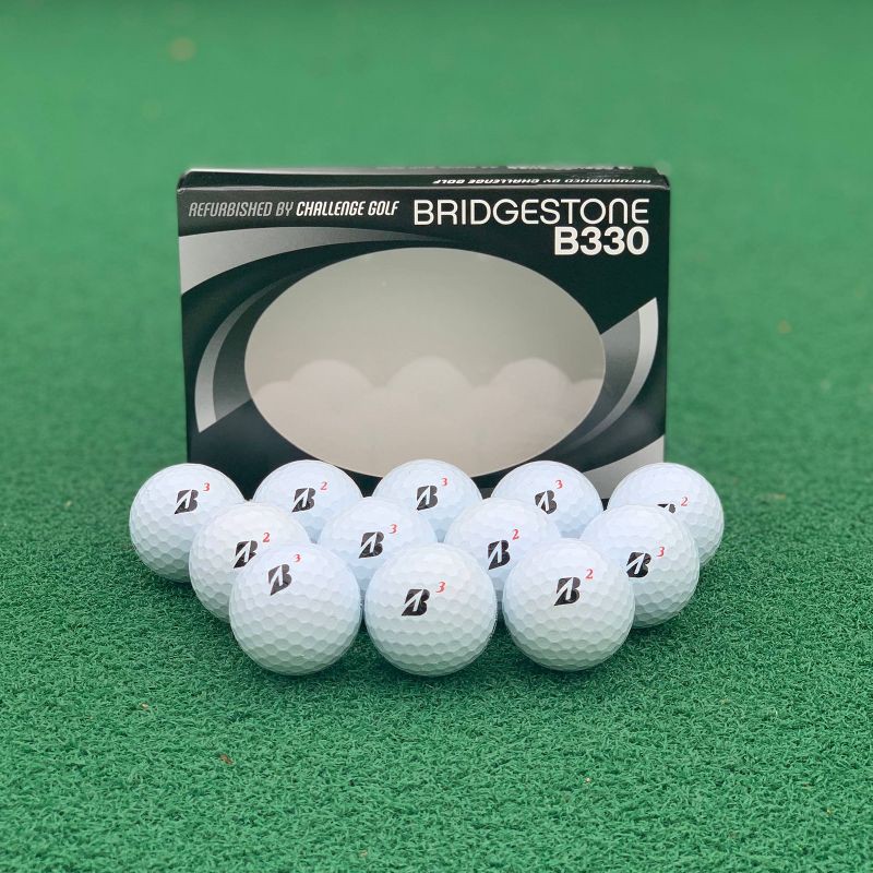 slide 2 of 4, Challenge Golf Bridgestone B330 Refurbished Golf Balls - 12pk, 12 ct