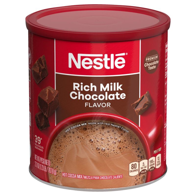 slide 1 of 8, Nestle Rich Milk Chocolate Hot Cocoa Mix - 27.7oz, 27.7 oz