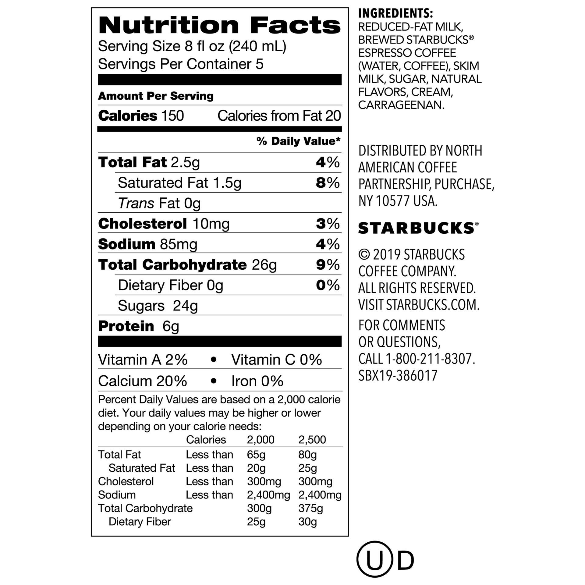 slide 2 of 2, Starbucks Peppermint Mocha Espresso, 40 fl oz