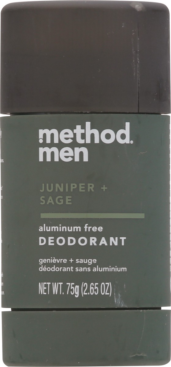 slide 2 of 13, method Men Aluminum Free Juniper + Sage Deodorant 2.65 oz, 2.65 oz