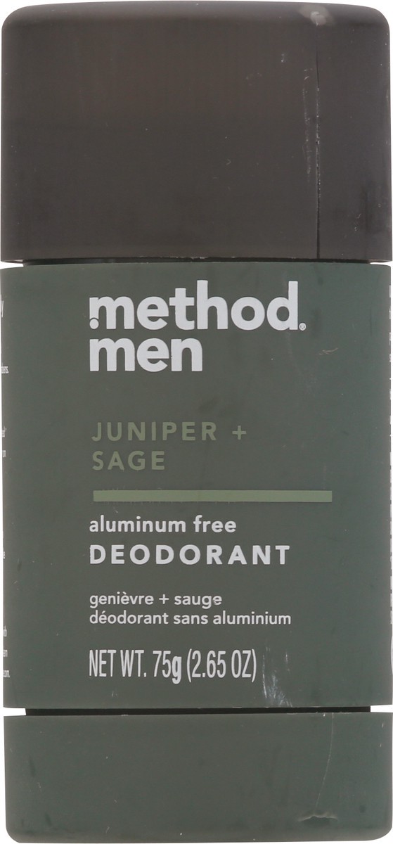 slide 1 of 13, method Men Aluminum Free Juniper + Sage Deodorant 2.65 oz, 2.65 oz