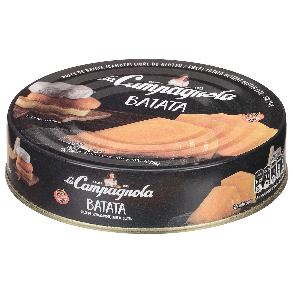 slide 6 of 9, La Campagnola Gluten Free Sweet Potato Dessert 700 g, 700 g