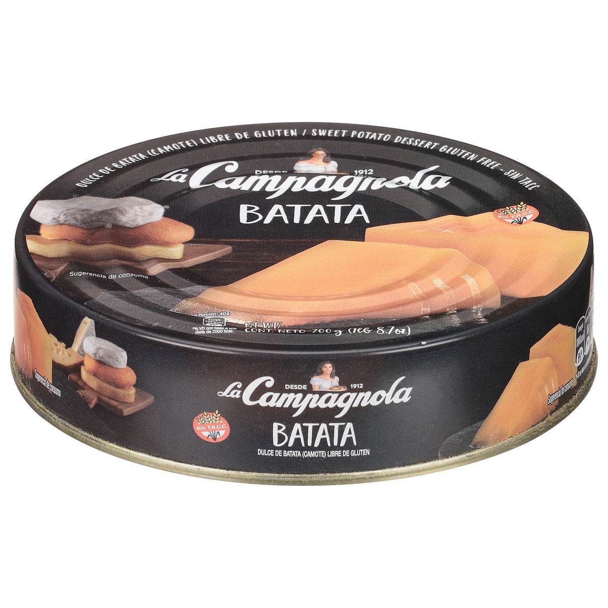 slide 1 of 9, La Campagnola Gluten Free Sweet Potato Dessert 700 g, 700 g