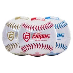 Franklin MLB Soft Strike Chrome Tee Ball