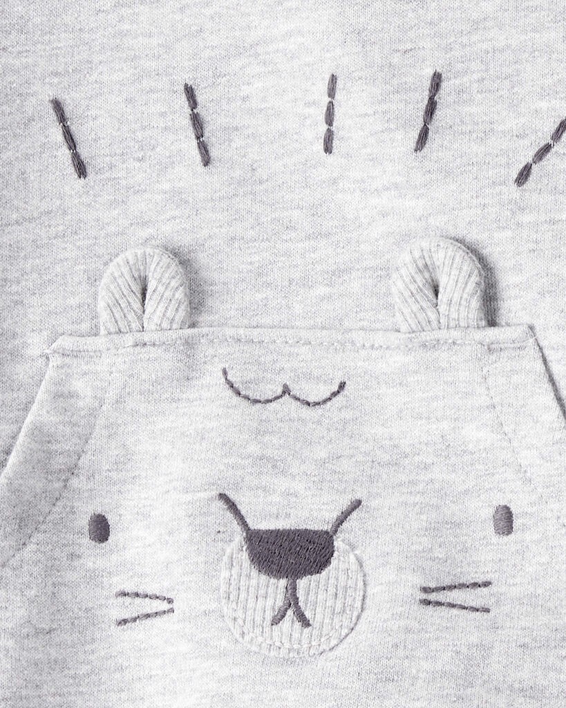 slide 2 of 3, Carter's Carters Baby 3-Piece Lion Little Pullover Set - Grey/Green Grey/Green 12M, 3 pc