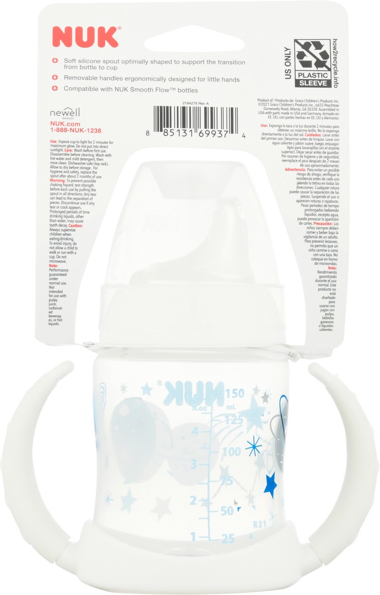 slide 10 of 10, NUK 6+ Months Learner Cup 1 ea, 1 ct