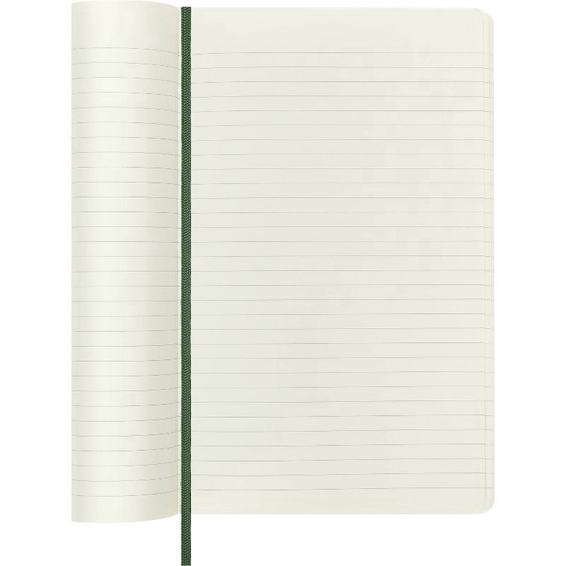 slide 2 of 6, Moleskine Classic Soft Cover Notebook, 5'' X 8-1/4'', Ruled, 192 Pages, Myrtle Green, 1 ct
