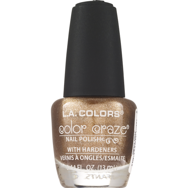 slide 1 of 1, L.A. Colors Color Craze Topaz Nail Polish., 0.44 fl oz