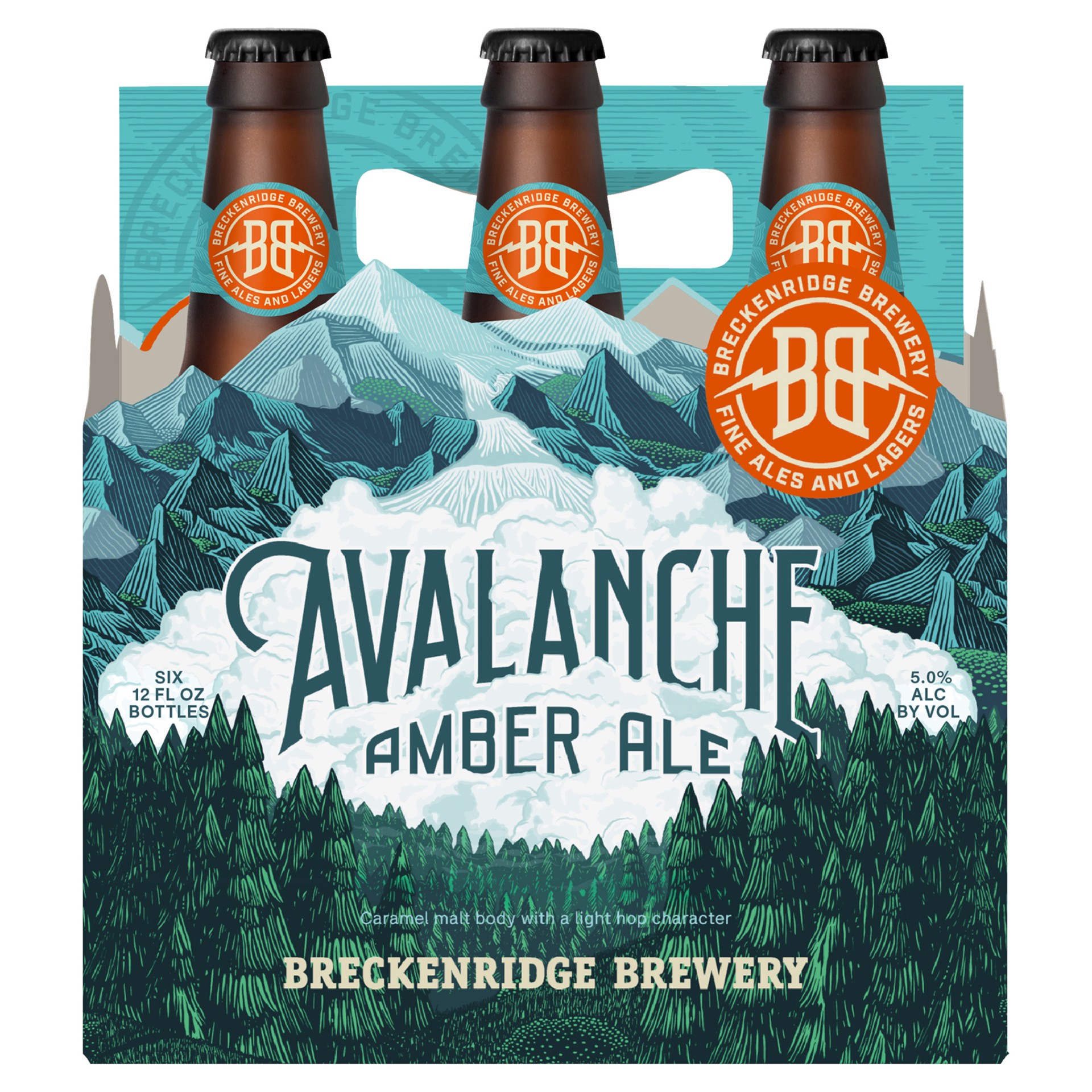 slide 2 of 2, Breckenridge Beer, 6 ct; 12 oz