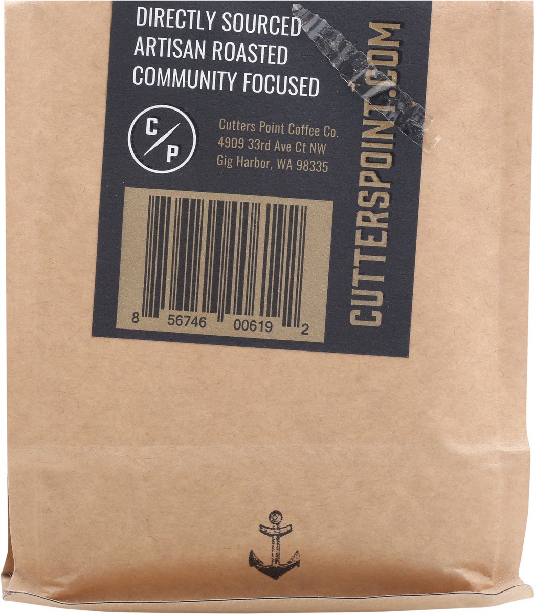 slide 7 of 9, Cutters Point Coffee Co. Dark Harbor Ground Coffee - 12 oz, 12 oz