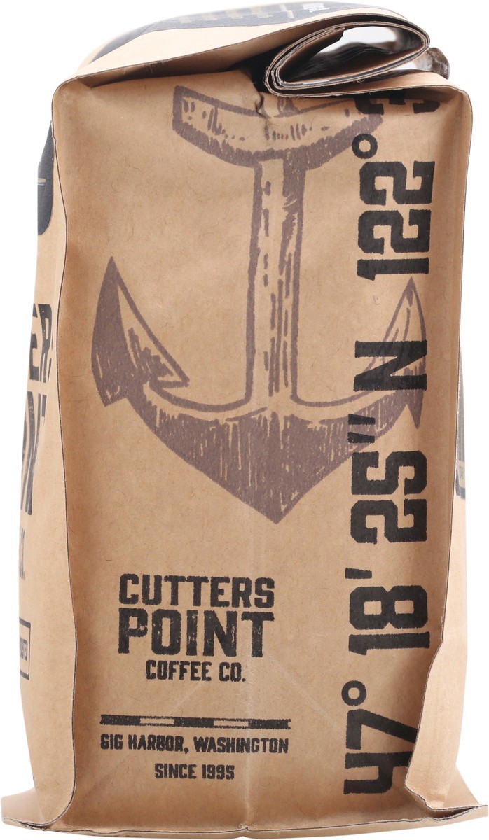 slide 2 of 9, Cutters Point Coffee Co. Dark Harbor Ground Coffee - 12 oz, 12 oz