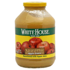 slide 1 of 1, White House Applesauce Natural Plus, 48 oz