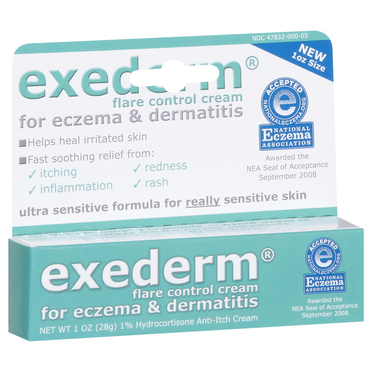 slide 8 of 9, Exederm Flare Control Cream for Eczema & Dermatitis 1 oz, 1 oz