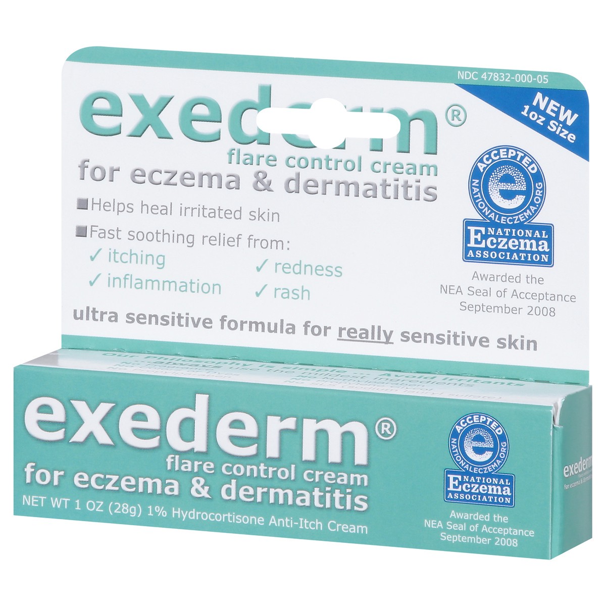 slide 6 of 9, Exederm Flare Control Cream for Eczema & Dermatitis 1 oz, 1 oz