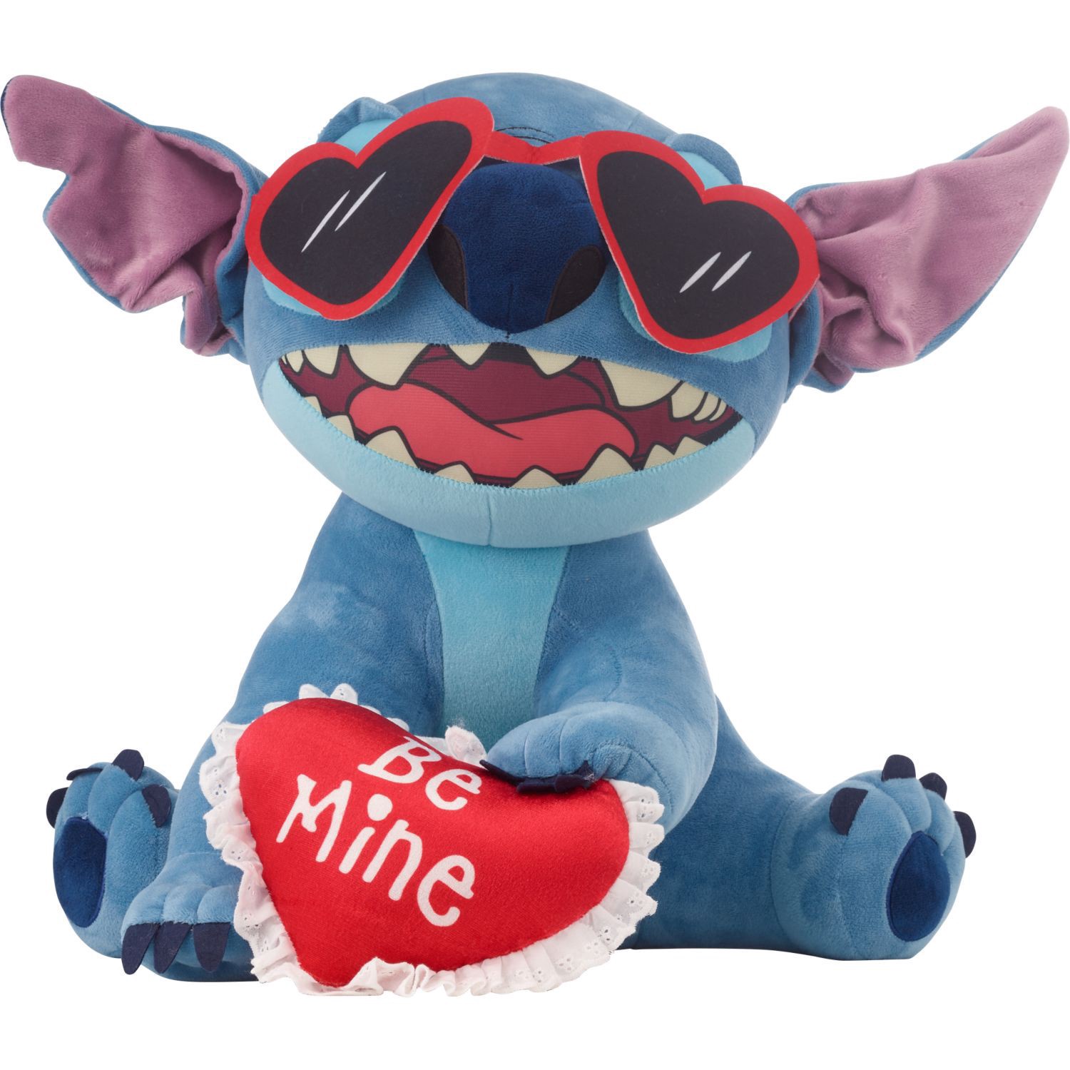slide 1 of 1, DISNEY Valentine Greeter-Stitch W/Heart Sunglasses, 1 ct