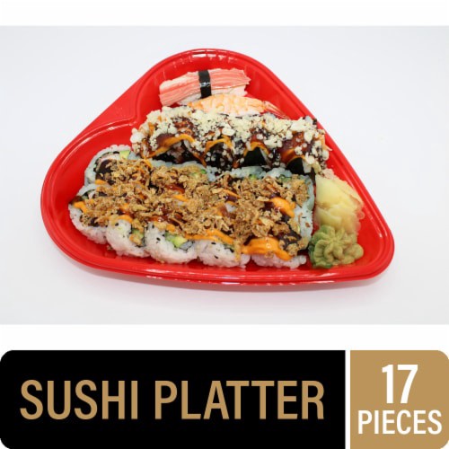 slide 1 of 1, Private Selection® Sushi Platter by Yummi Sushi™, 17 pc