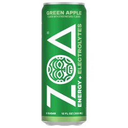 Zoa Zero Sugar Green Apple Energy Drink 12 fl oz