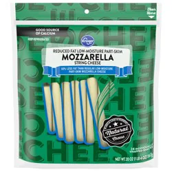 Kroger Reduced Fat Mozzarella String Cheese