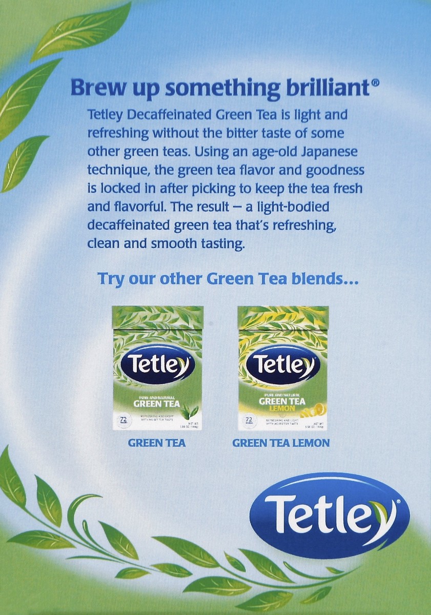 slide 5 of 5, Tetley Green Tea - 72 ct, 72 ct