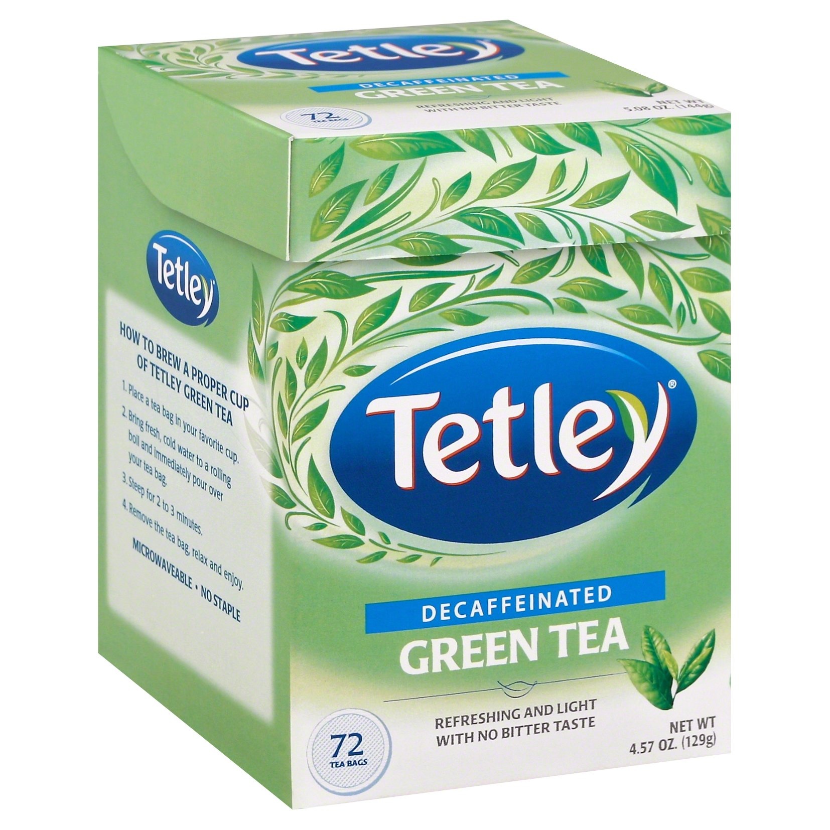 slide 1 of 8, Tetley Green Tea - 72 ct, 72 ct