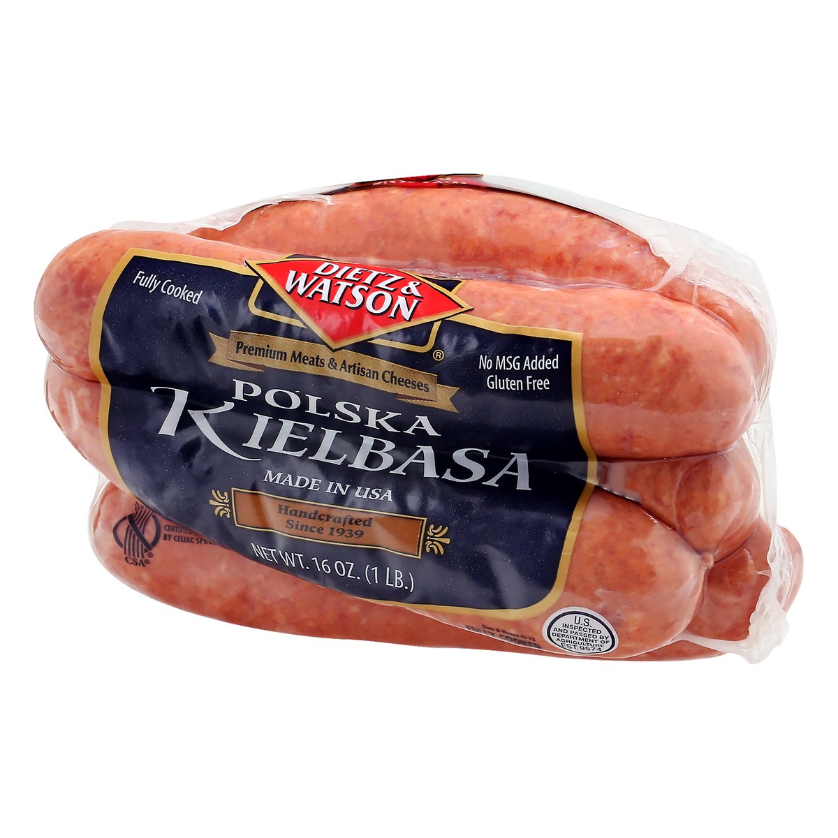 slide 3 of 13, Dietz & Watson Polska Kielbasa 16 oz, 16 oz