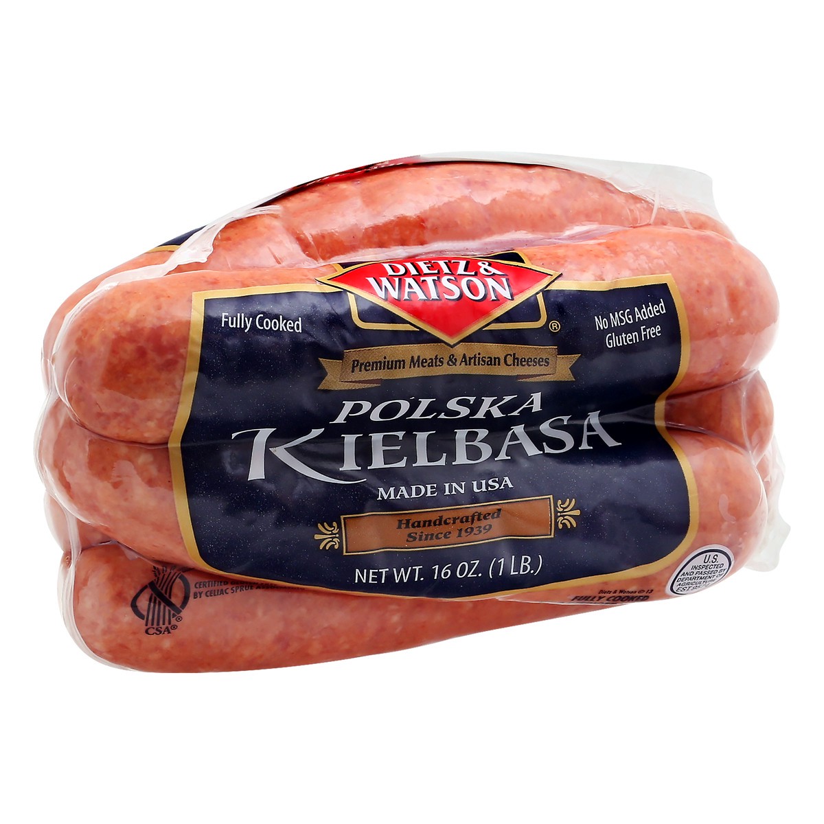 slide 11 of 13, Dietz & Watson Polska Kielbasa 16 oz, 16 oz