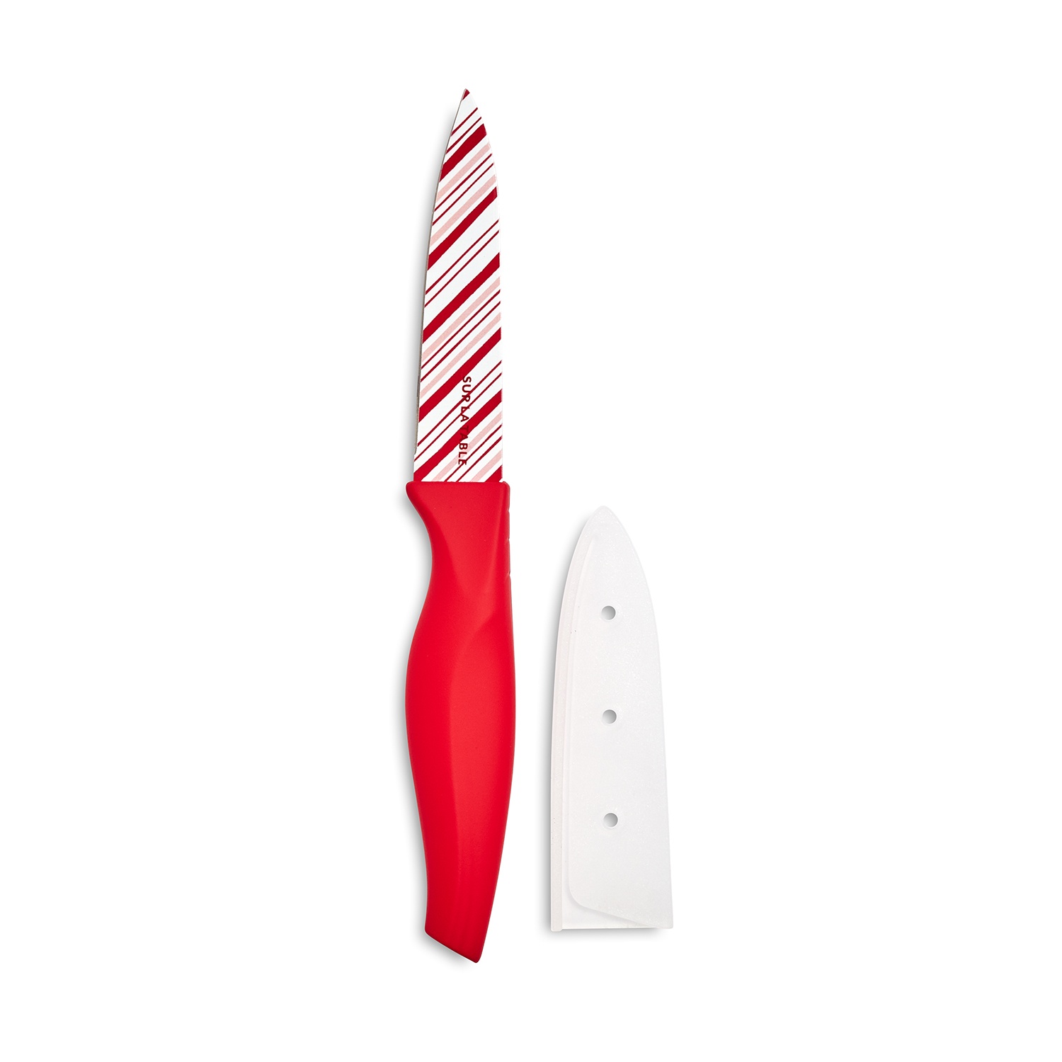 slide 1 of 1, Sur La Table Christmas Paring Knife, 1 ct