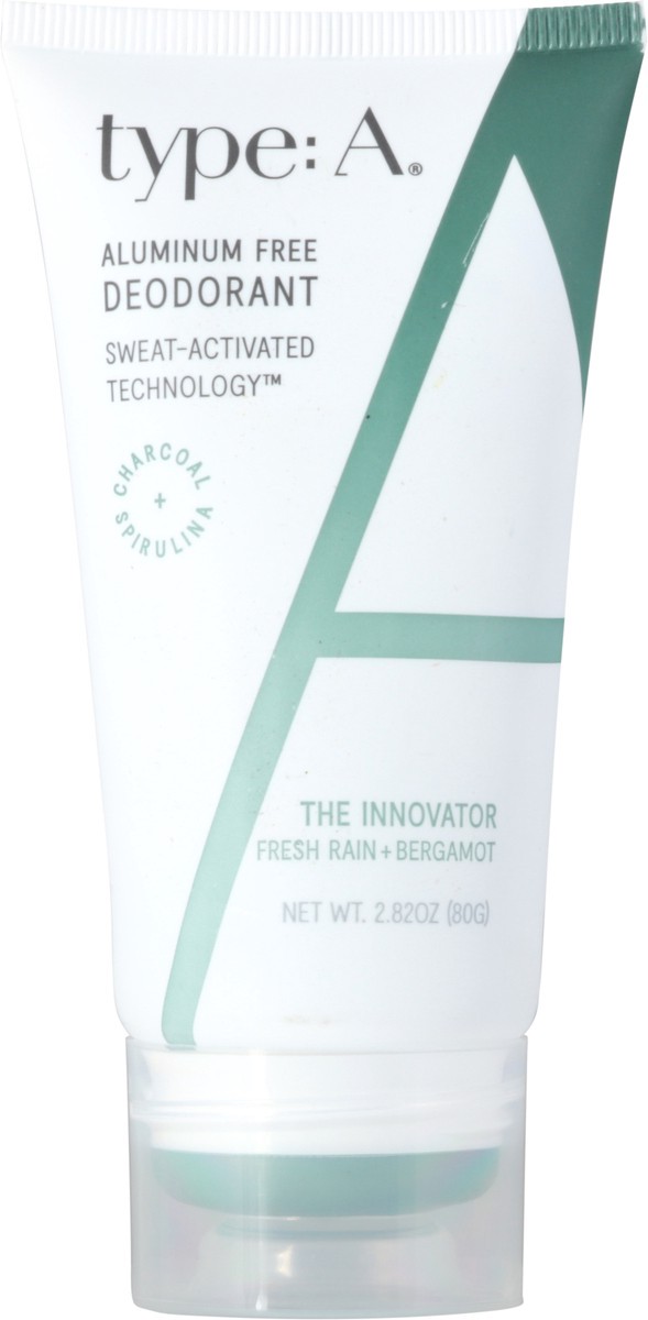 slide 9 of 12, Type: A The Innovator Fresh Rain + Bergamot Aluminum Free Deodorant 2.82 oz, 2.82 oz