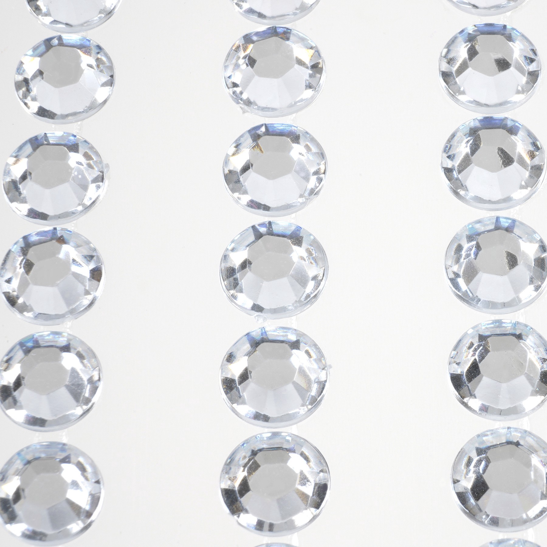 slide 3 of 4, Clear Circle Rhinestone Borders By Recollections, 4 borders