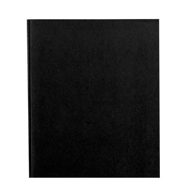 slide 1 of 2, Office Depot Brand 2-Pocket Paper Folder With Prongs, Letter Size, Black, 1 ct