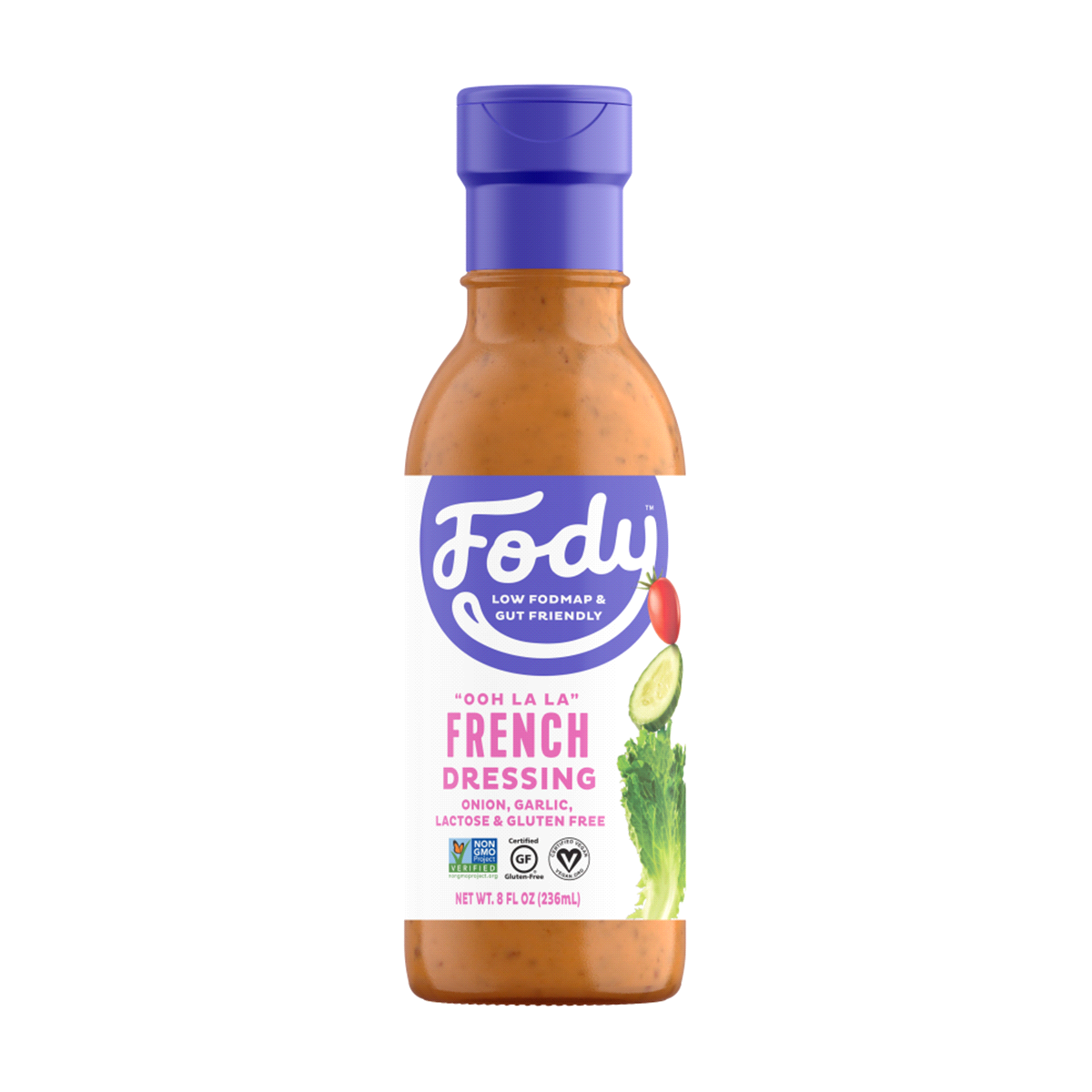 slide 1 of 1, Fody Foods Salad Dressing French, 8 oz