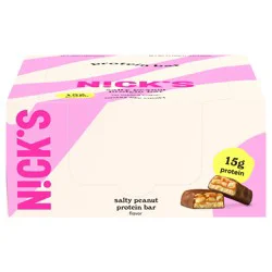 Nick's Salty Peanut Protein Bars - 12pk