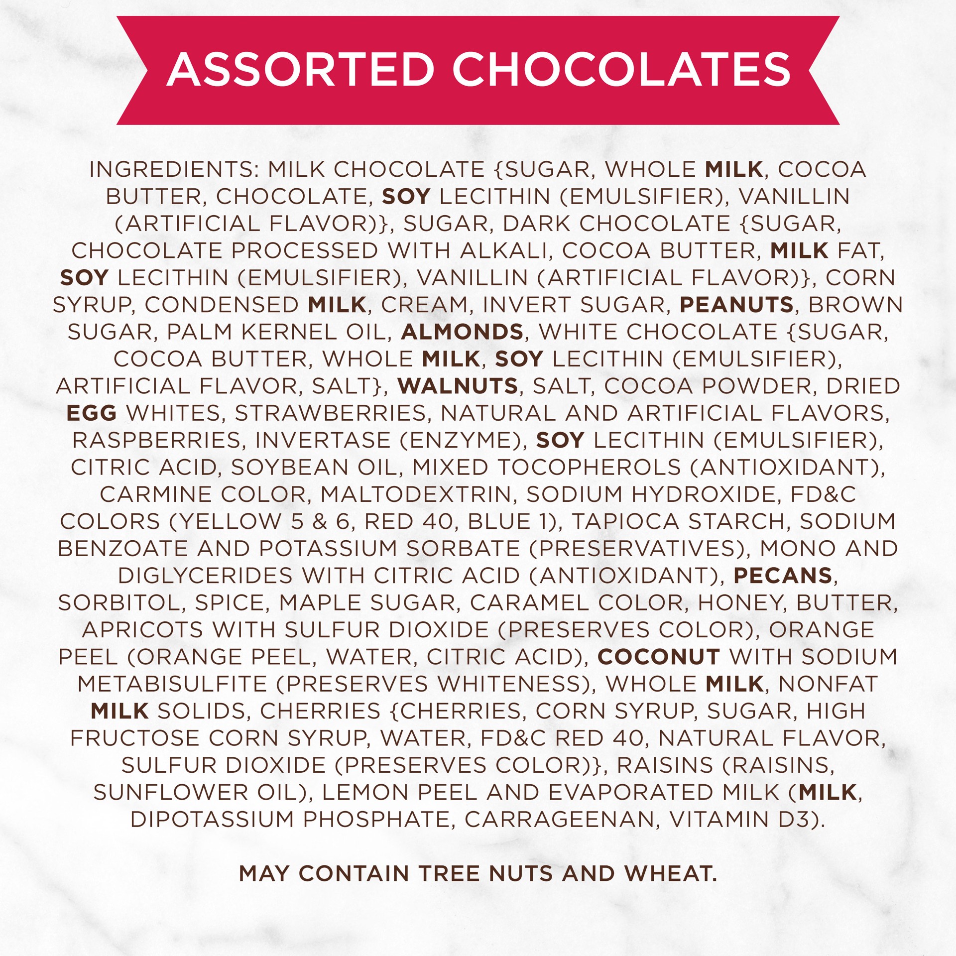 slide 3 of 3, RUSSELL STOVER Christmas Assorted Milk & Dark Chocolate Red Embossed Gift Tin, 7.1 oz. (12 pieces), 7.1 oz