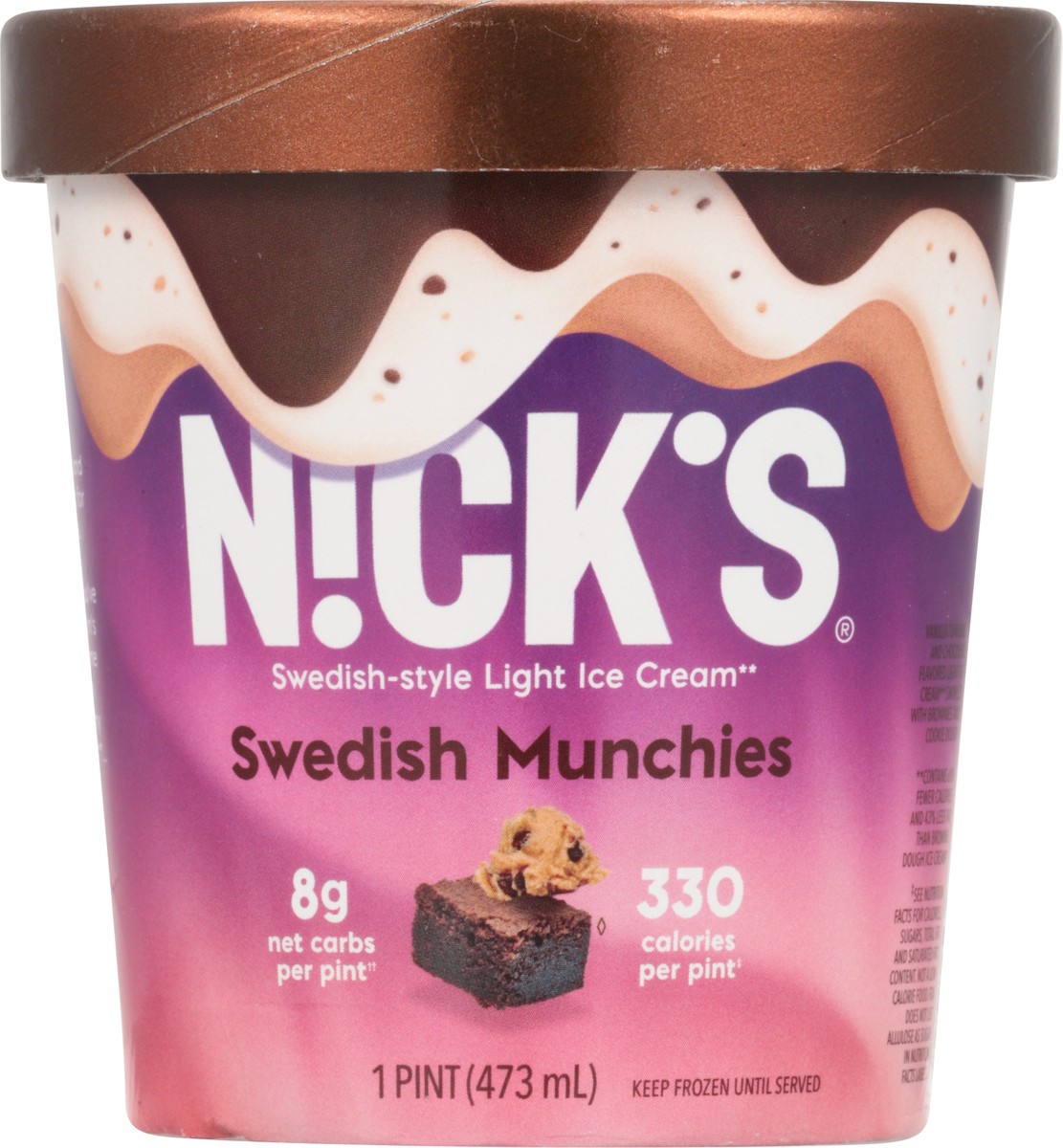 slide 2 of 9, Nick's Brownie Cookie Dough, 1 pint