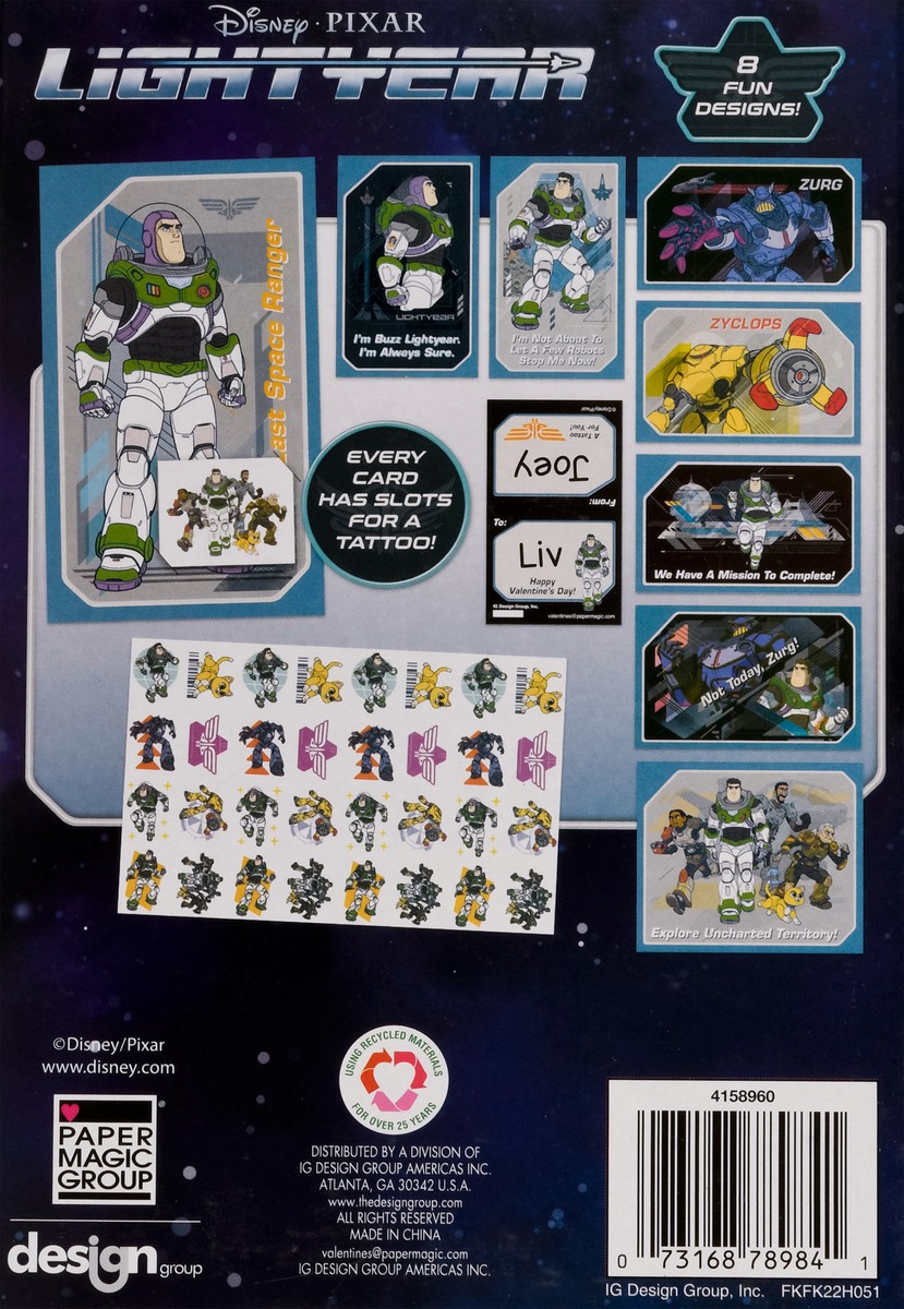 slide 2 of 9, IG Design Group Lightyear Greeting Cards 1 ea, 1 ct