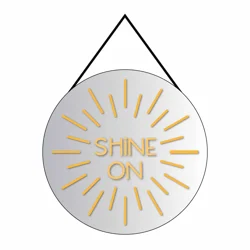 New View Shine On Mirror 6x6