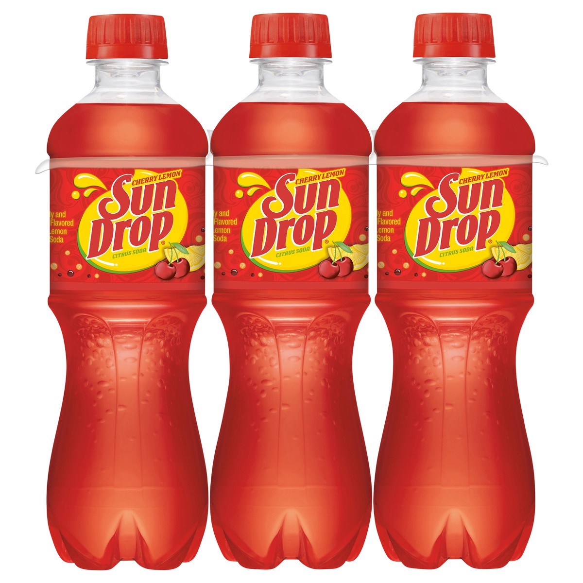 slide 1 of 8, Sun Drop Cherry Lemon - 1/2 liter, 1/2 liter