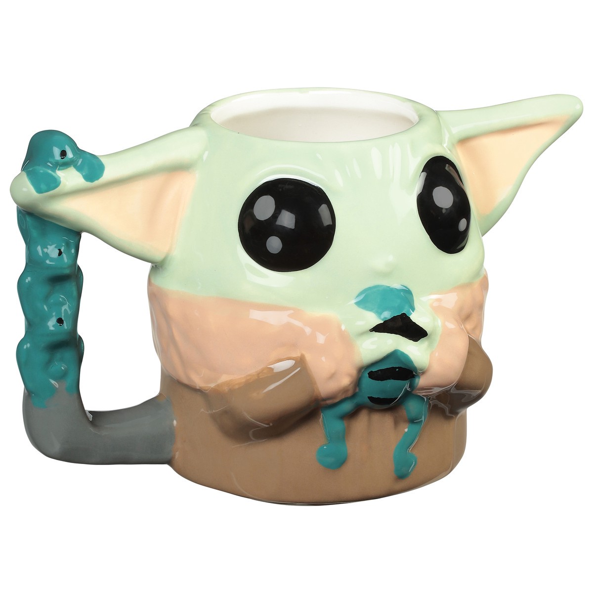 slide 4 of 9, Zak! Designs Star Wars Mandalorian the Child Chibi Ceramic Sculpted Mug 1 ea, 1 ct