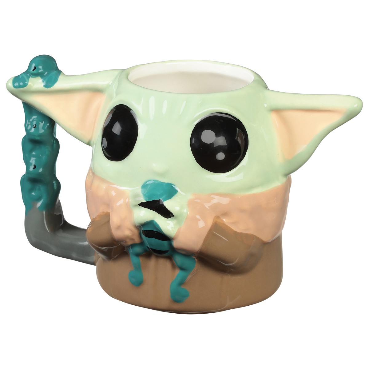 slide 5 of 9, Zak! Designs Star Wars Mandalorian the Child Chibi Ceramic Sculpted Mug 1 ea, 1 ct