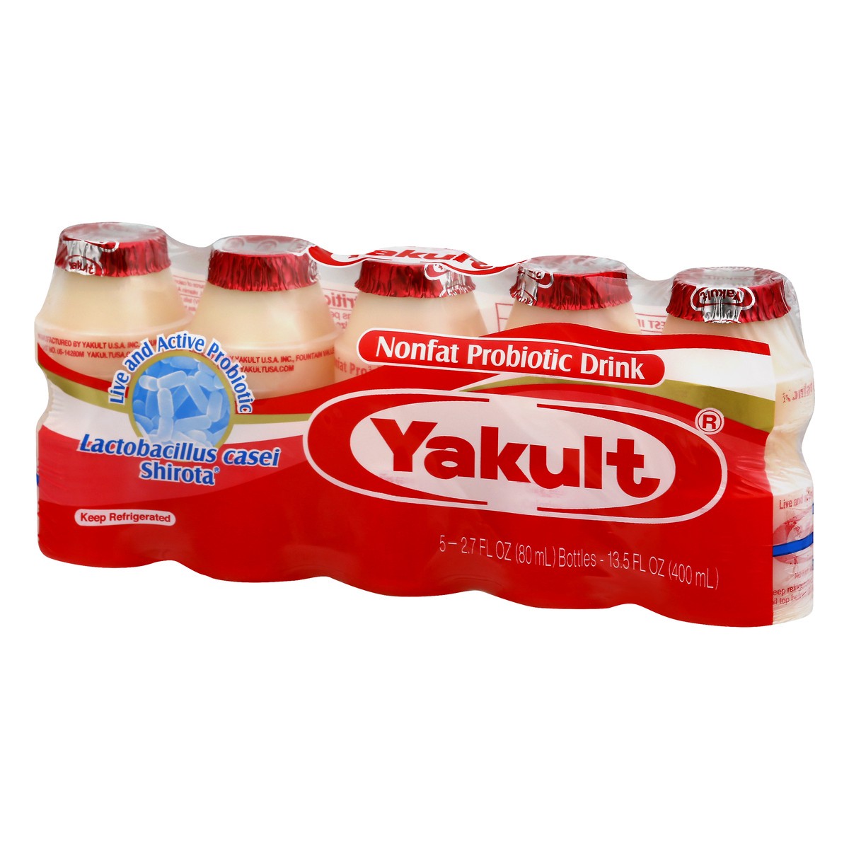 slide 4 of 13, Yakult Nonfat Probiotic Drink 5 ea, 5 ct