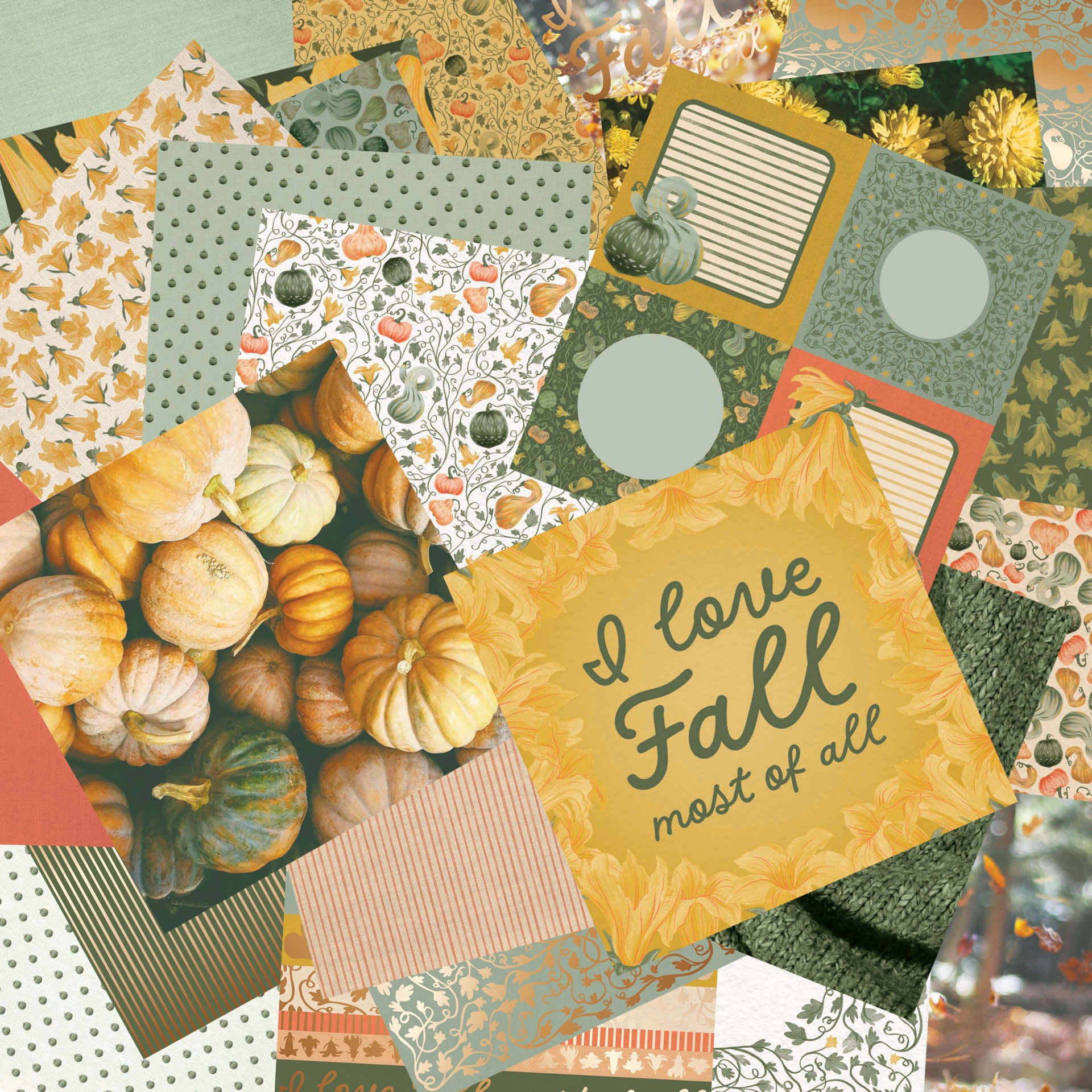 slide 3 of 3, Craft Smith 12" X 12" Vine & Velvet Paper Pad, 12 in x 12 in