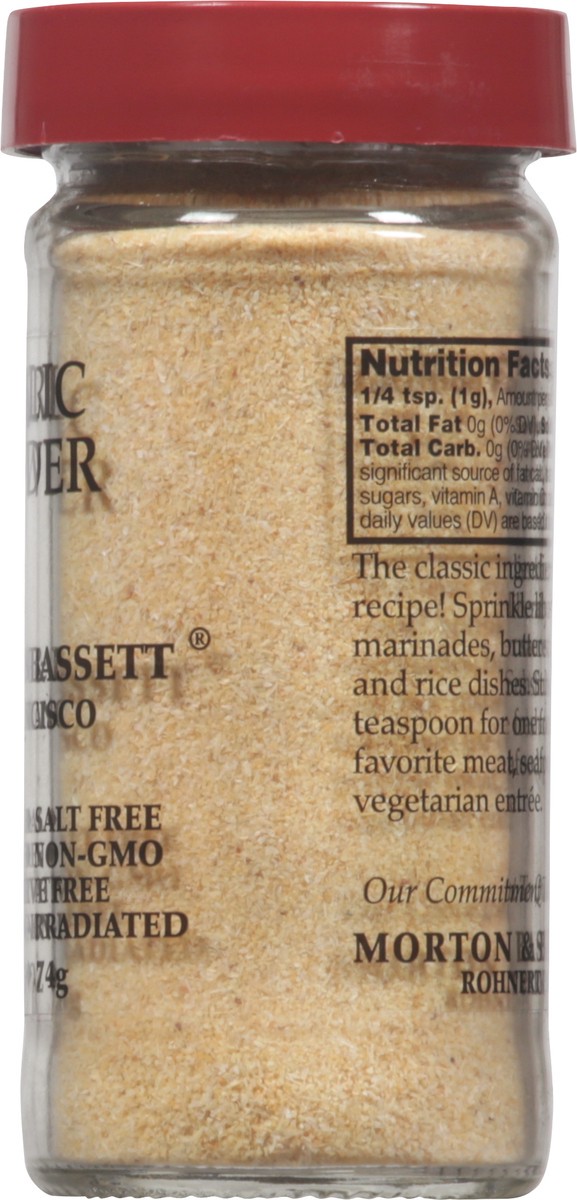 slide 4 of 12, Morton & Bassett Garlic Powder, 2.6 oz