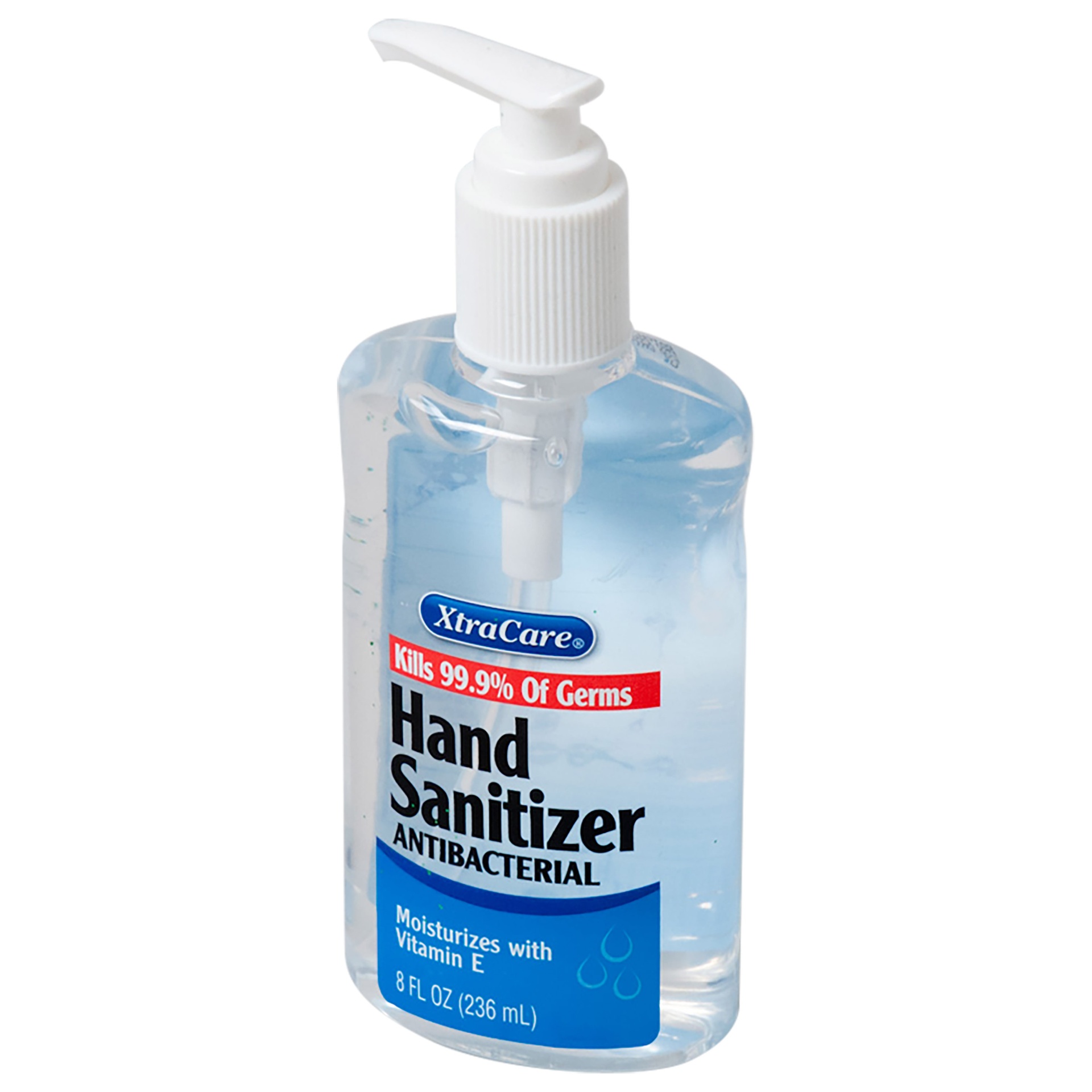 slide 1 of 1, Xtra Care Pump Hand Sanitizer, 8 oz