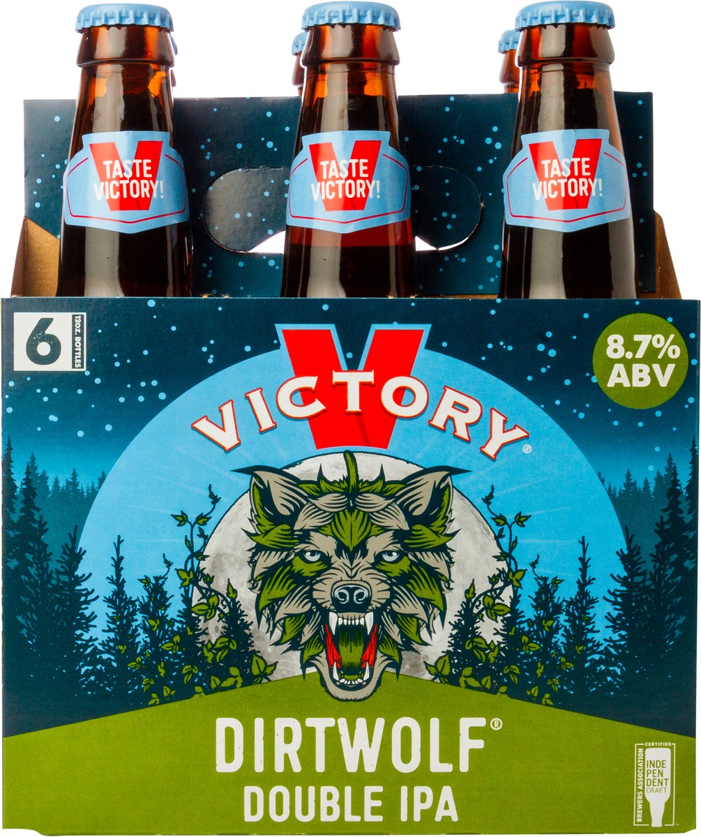 slide 5 of 5, Victory Brewing Company Double Ipa Dirtwolf 6 Pk, 72 fl oz