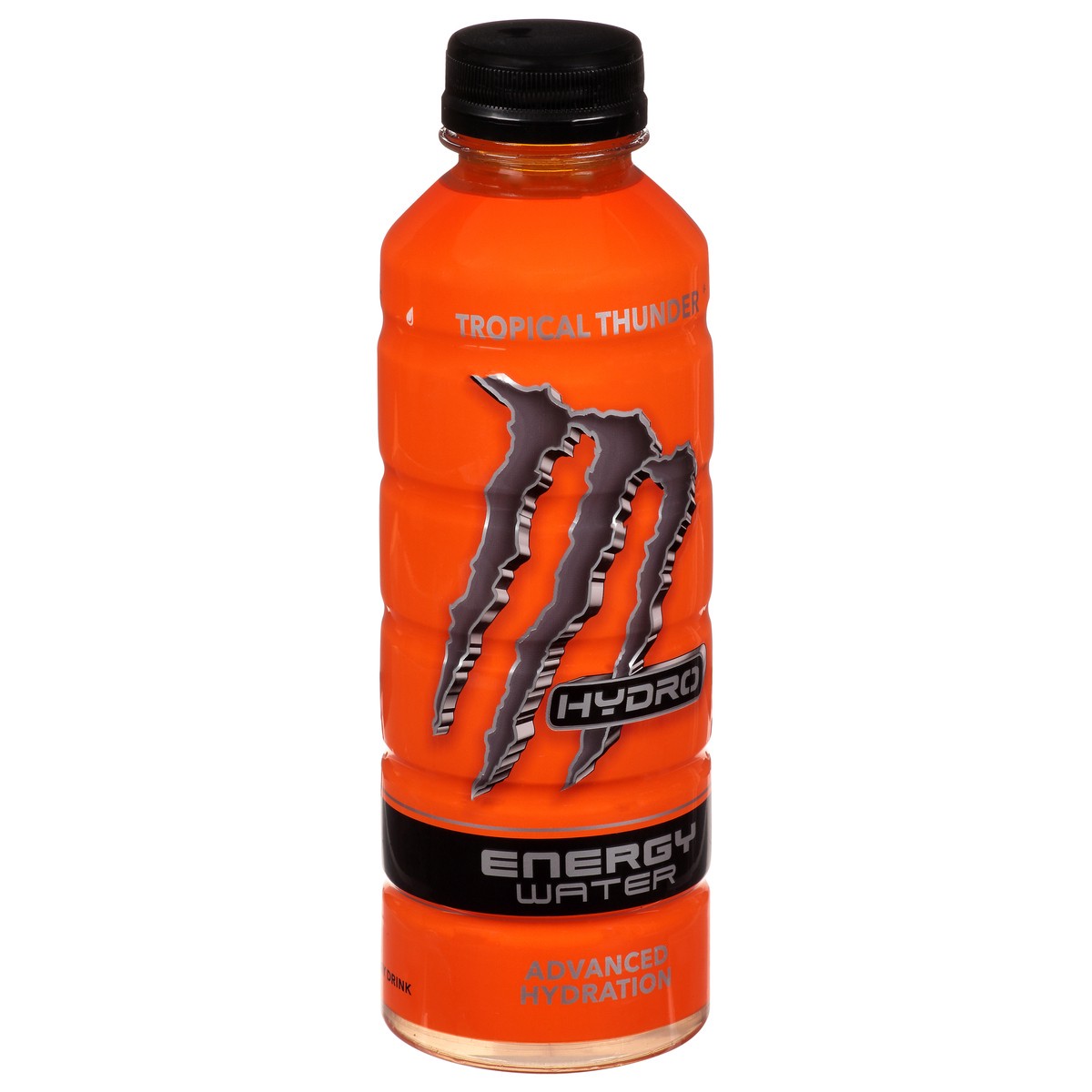 slide 3 of 10, Monster Hydro Energy Water Tropical Thunder Energy Drink 20 fl oz, 20 oz