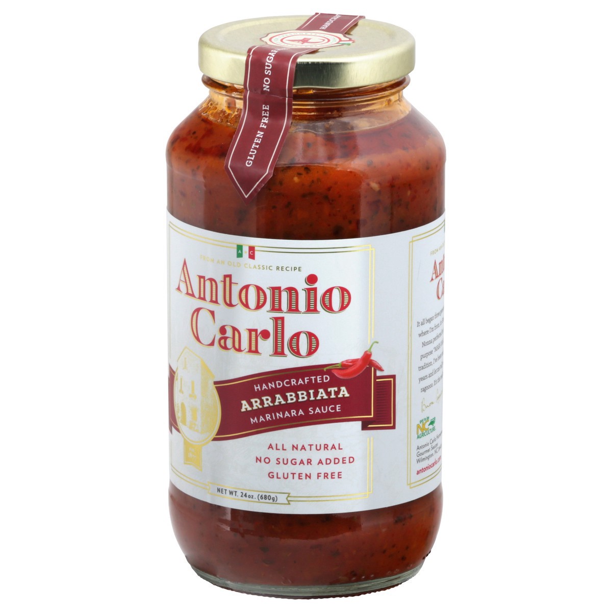 slide 10 of 12, Antonio Carlo Arrabbiata Marinara Sauce 24 oz, 24 oz