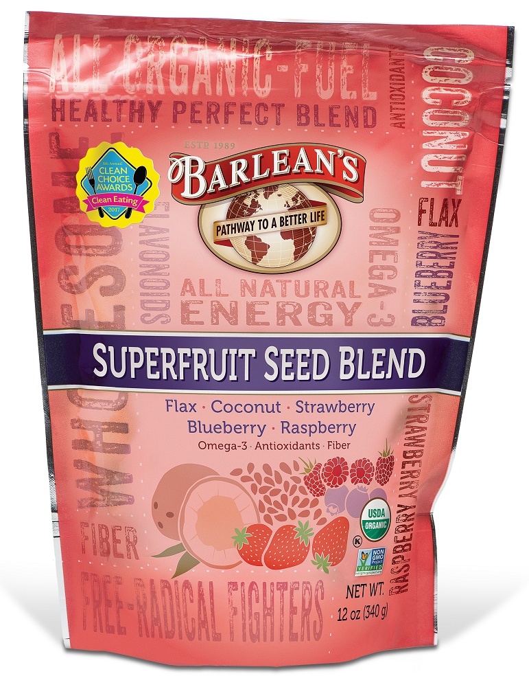 slide 1 of 1, Barlean's Superfruit Seed Blend, 12 oz