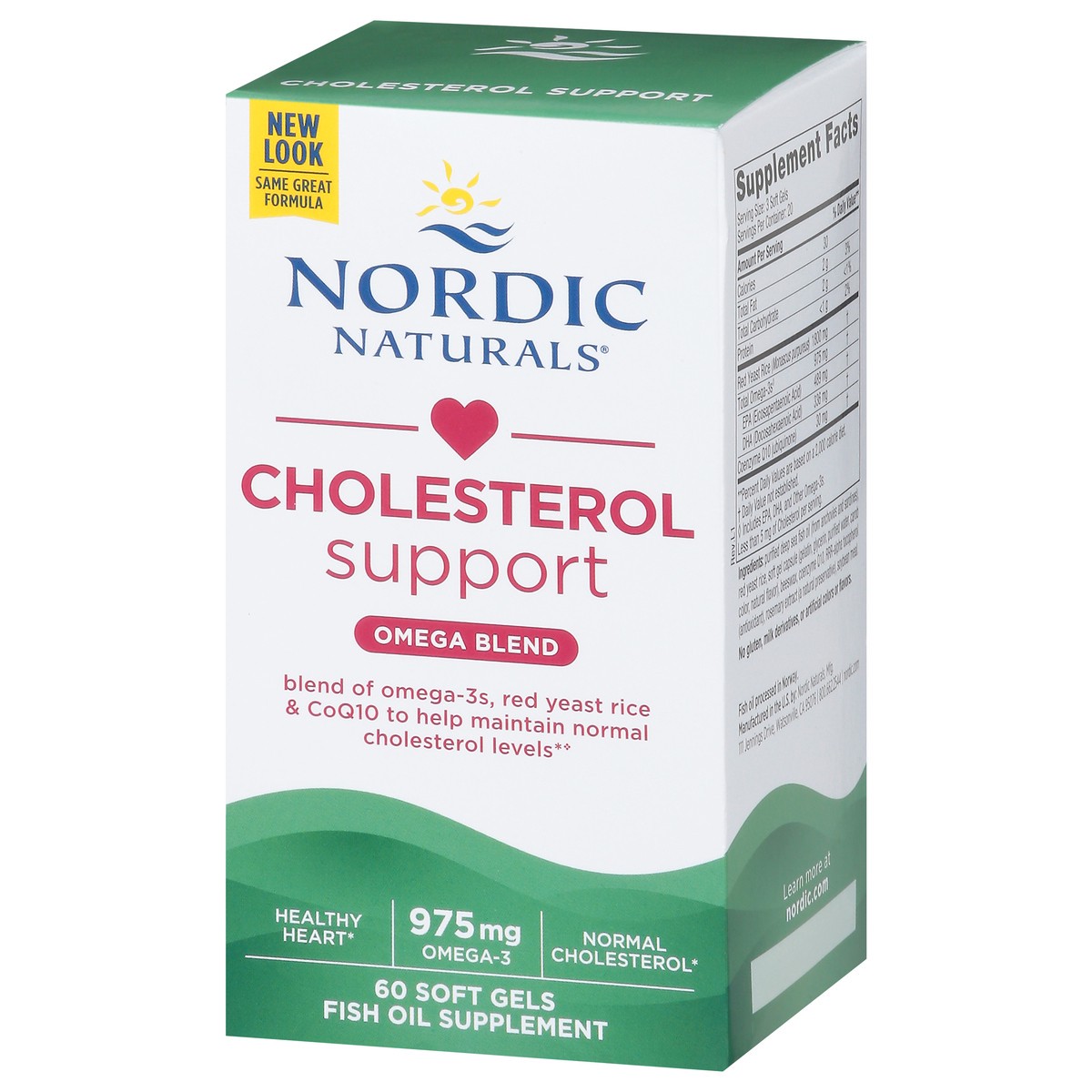 slide 6 of 9, Nordic Naturals Cholesterol Support Omega Blend, 60 ct