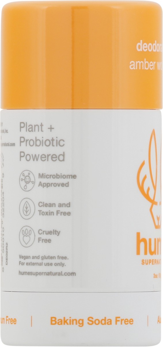 slide 7 of 12, Hume Supernatural Aluminum Free Amber Woods Deodorant 2 oz, 2 oz